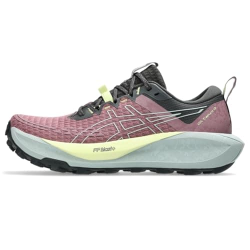 Image of ASICS Women's Gel-Trabuco 13 Running Shoes, Purple Oxide/Cold Moss, 7 UK