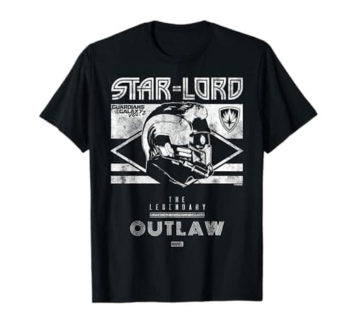 Image of Marvel Star-Lord Guardians of Galaxy 2 Legend T-Shirt