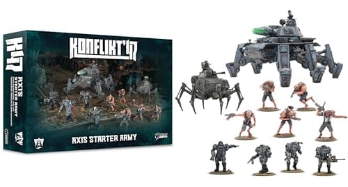 Image of Warlord Games Konflikt 47 Axis Starter Army - Highly Detailed 28mm Scale Miniatures