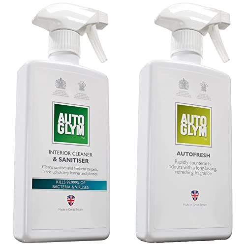 Image of Autoglym ICS500 Interior Cleaner, White & AF500 Autofresh, 500ml