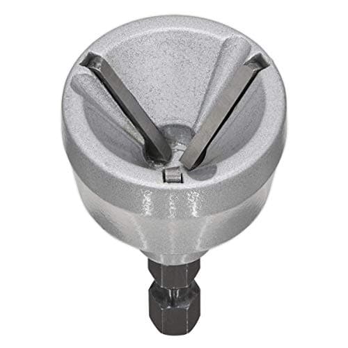 Image of Sealey External Deburing / Chamfer Tool Bolt End / Threaded bar Dressing 3-19mm