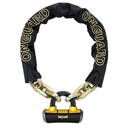 Image of ONGUARD On-Guard Mastiff Lock Chain - Black, 110 x 10 cm