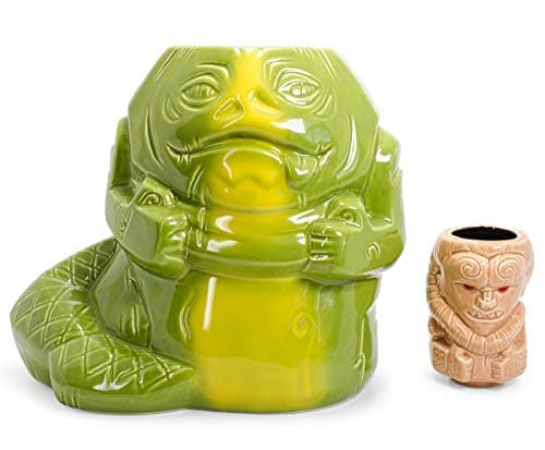Image of Star Wars Geeki Tikis Jabba The Hutt & Bib Fortuna Collectible Mugs | Set of 2