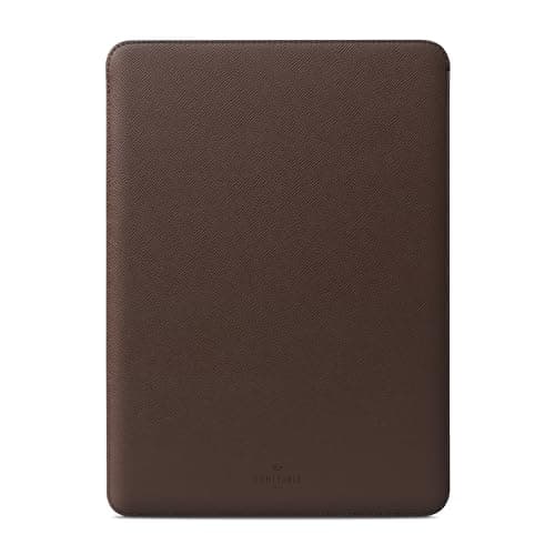 Image of Comfyable Laptop Sleeve Precisely Compatible with 13 Inch MacBook Pro/Neo A18 A3404 & Mac Air M5 2026 A3449 M4 2025 A3240 M3 2024 A3113 M2 M1, Faux Leather Cover Case, Coffee