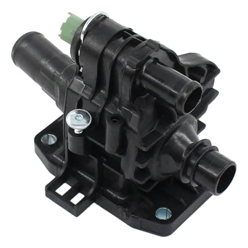 Image of HouYeen Thermostat Housing with Sensor for Cit-roen Berlingo C3 C4 Dispatch Fia-t Scudo For-d Focus CMax Fiesta Maz-da Mi-ni R55 R56 Peu-geot 206 207 307 405 Vol-vo C30 S40 V70 1.6D 1.8 2.0 HDI TDCI