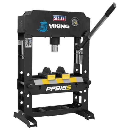 Image of Sealey 15 Tonne Viking Heavy Duty Hydraulic Press - Bench Type - PPB15S