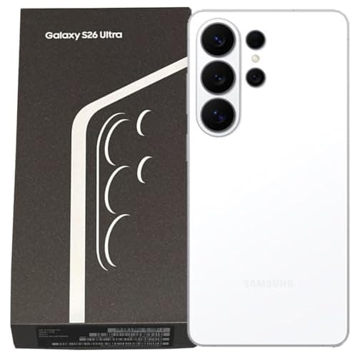 Image of Samsung Galaxy S26 Ultra 5G (UK Version) SM-S948B 1TB Storage 16GB RAM Android 16 Factory Unlocked Smartphone (White)