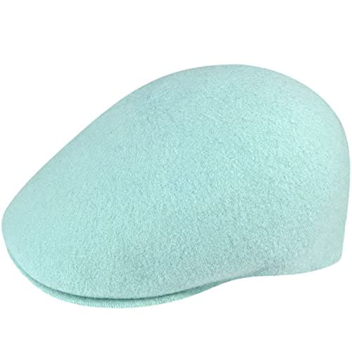 Image of Kangol Seamless Wool Gatsby 507 Flat Cap Duckbill (XL (60-61 cm) - Mint Green)