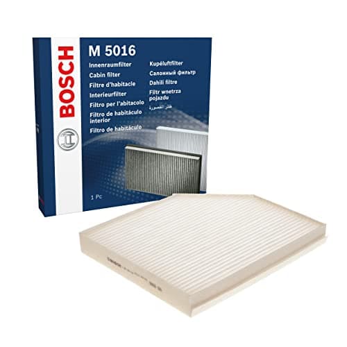 Image of Bosch M5016 Standard Cabin Filter, Replacement Filter - Filters Pollen and Dust for Cleaner Air Inside the Vehicle