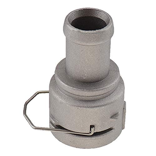Image of 3B0122291B 3B0 122 291B Aluminium Quick Connector Cooling Coolant Flange Hose Coupler Pipe For Audi TT Seat Leon Skoda Octavia VW Sharan Passat Touran Jetta Golf