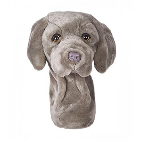 Image of Daphne's Novelty Golf Headcover - Weimaraner, Grey
