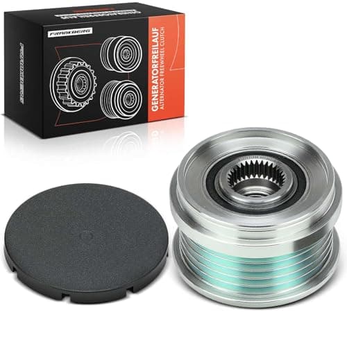Image of Frankberg Alternator Freewheel Clutch Pulley with 5 grooves Petrol Compatible with Corsa D S07 1.0L-1.4L Insignia A G09 1.4L Replace# 535024210