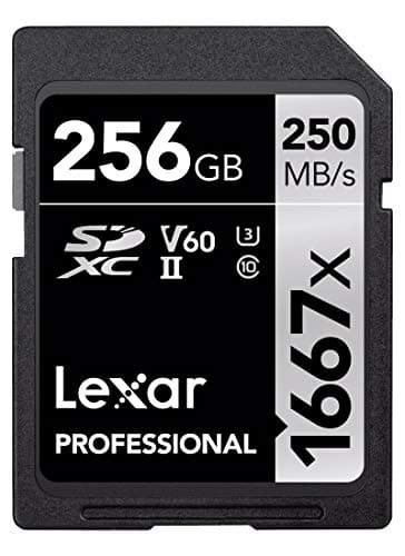 Image of Lexar LSD256CB1667 256GB Professional 1667X UHS-2 Class 10 SDXC Card :: (>)