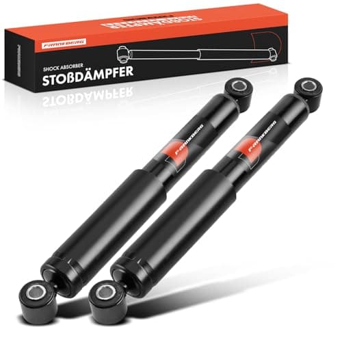 Image of Frankberg 2x Shock Absorber Strut Front Left Right 432mm Gas pressure Compatible with Daily IV Platform/Chassis Daily III Box Replace# 5801345775