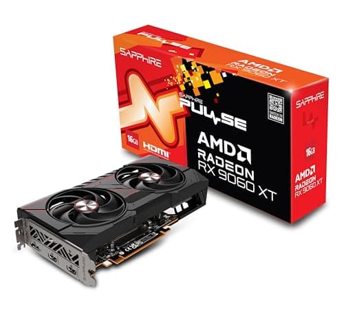Image of Sapphire Pulse AMD Radeon RX 9060 XT 16GB GDDR6 11350-03-20G Graphics Card