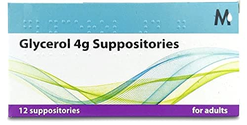 Image of Glycerol 4g Suppositories Pack of 6