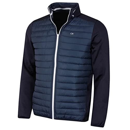 Image of Calvin Klein Mens CK Hybrid Jacket - Navy/Navy - L