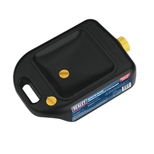 Image of Sealey Drp06 Oil/Fluid Drain And Recycle Container 5Ltr, Black