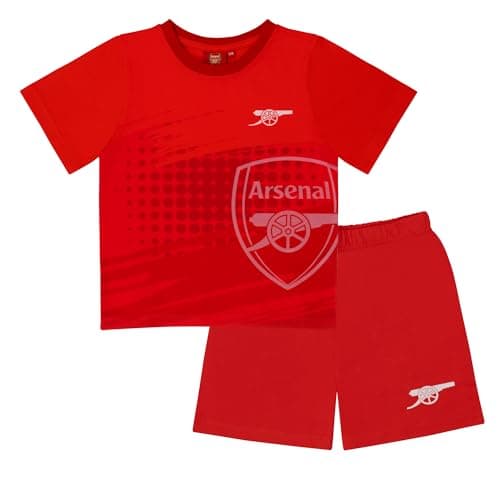 Image of Arsenal Football Club Short Pyjamas 5-6 years, Red