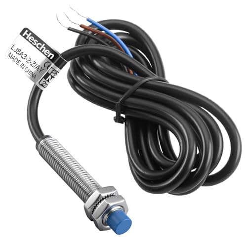 Image of Heschen M8 Inductive Proximity Sensor Switch Non-Shield Type LJ8A3-2-Z/AY Detector 2mm 10-30VDC 200mA PNP Normally Closed(NC) 3 Wire