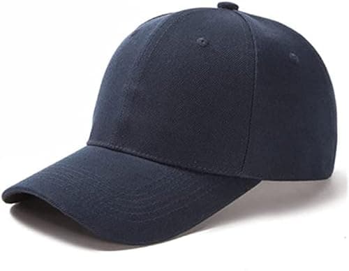 Image of ASD Accessories Men's Women's Baseball Classic Caps, Men Women Unisex Adjustable Baseball Caps (UK, Alpha, One Size, Navy)
