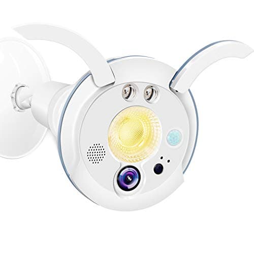 Image of Sengled Snap G2 LED Flood Light with Security Camera, Smart Bulb Built in a Full Hidden HD 1080p Wireless Camera with Motion Activated, E26 Base PAR38 for Outdoor Use with 140° Wide Angle, White