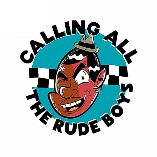 Image of 13cmx12.9cm for Calling All The Rude Boys Cartoon Motorcycle Waterproof Decal Refrigerato