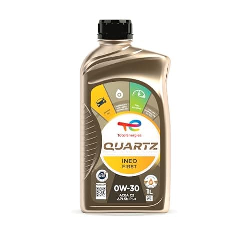 Image of TotalEnergies Quartz INEO First 0W30 Engine Oil Low SAPS Age-Resistance Technology - Fuel Economy Formula - Advanced Synthetic Motor Oil Lubricant - 1L