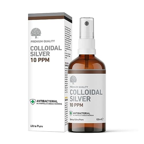 Image of Nature's Greatest Secret Premium Quality Antibacterial 10ppm Colloidal Silver Spray 100ml
