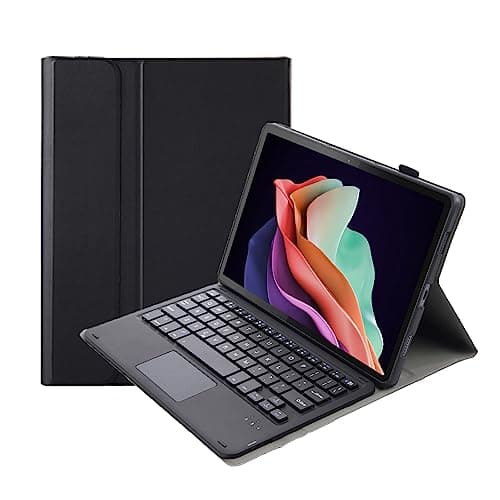 Image of Touchpad Keyboard Case for Lenovo Tab P11 2nd Gen/Pad Plus 2023 11.5, Detachable Bluetooth Trackpad Keyboard Case for TB350FU/TB350XU (Black)