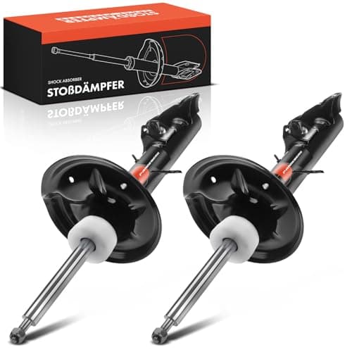Image of Frankberg 2x Shock Absorber Strut Front Left Right 583mm Gas pressure Compatible with Z3 R.o.a.d.s.t.e.r E36 Replace# 333919,333920