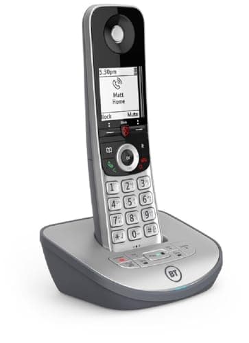Image of BT Advanced Z Cordless Landline House Phone, 100 Percent Nuisance Call Blocker, Call Block Button, Answering Machine, Single Handset Pack