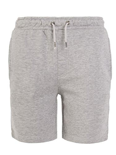 Image of Brave Soul Mens Sweat Fleece Training Shorts Summer Baggy Jogging Bottom Pants Light Grey XL