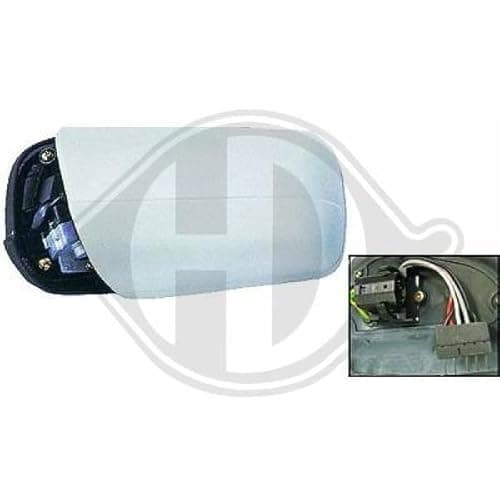 Image of DIEDERICHS 1670425 Mirror Complete Left