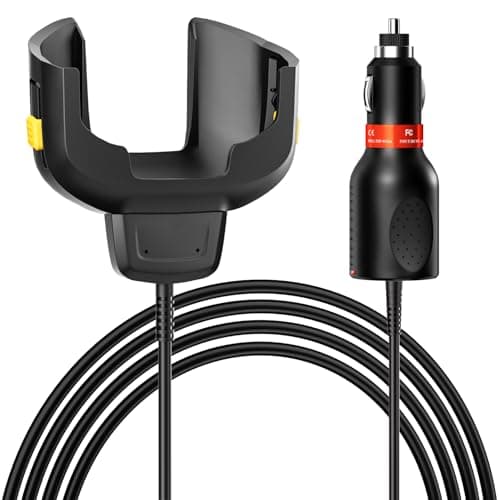 Image of Slim Car Charger Cable for Zebra Symbol Handheld Barcode Scanners - Compatible with TC77, TC70, TC72, TC75, TC70X, TC75X, TC77HL, TC700K - Portable Vehicle Battery Charger, CHG-TC7X-CLA1-01