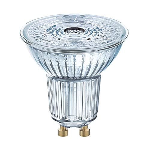 Image of Osram LED Reflector Bulbs with GU10 Socket, Energy Saving, Long Life 15,000 H, Beam Angle 36°, Warm White, PAR16 80 60° 6.9 W/2700 K GU10