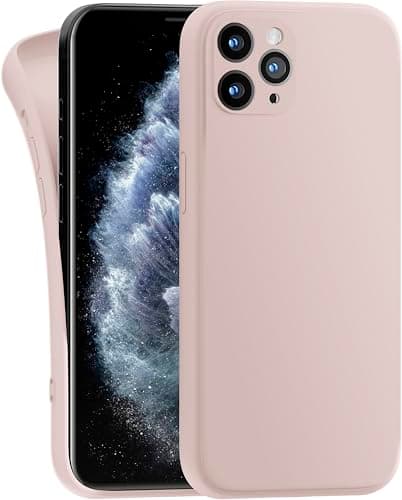 Image of MyGadget Case for iPhone 11 Pro Max - Cover Ultra Thin TPU - Soft Touch Rubber & Anti-Scratch Shell - Flexible Silicone - Matte Pink