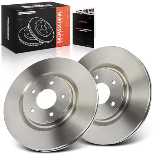 Image of Frankberg Brake Disc Set incl. 2x Discs Front Vented Ø320mm Compatible with X-Trail T32 T32R T32RR Koleos II HC Replace# 402065998R,402064CE0A