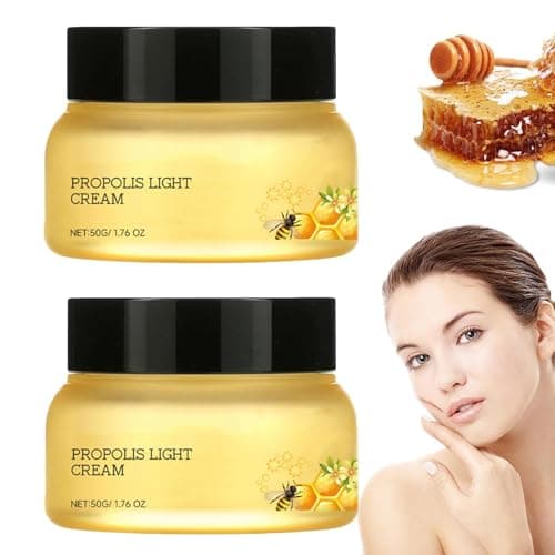 Image of 2 Pcs Royal Jelly Face Cream, Bee Venom Face Lift Cream, Bees Firming Moisturizing Cream, Bee Face Cream Anti Aging, Anti Wrinkle Honey Cream for Women & Men