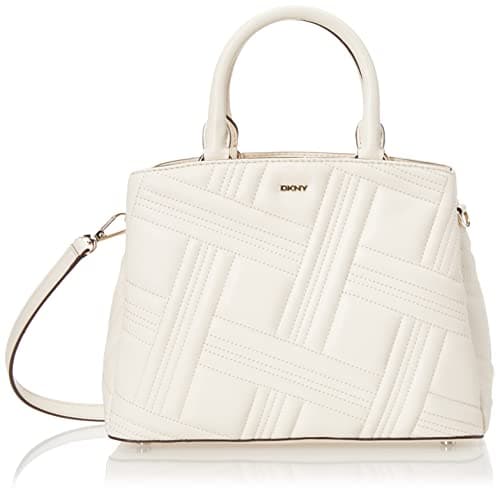 Image of DKNY Women's R21dzr46-ivy-medium Satchel, Ivory, One Size