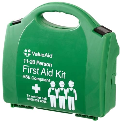 Image of Value Aid HSE Compliant Workplace First Aid Kit for 20 Person