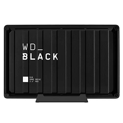 Image of WD_BLACK 8TB D10 Game Drive, Portable External Hard Drive HDD Compatible with Playstation, Xbox, PC, & Mac - WDBA3P0080HBK-NESN