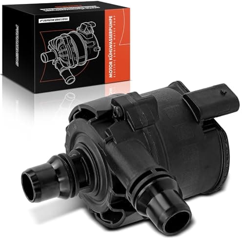Image of Frankberg Electric Water Pump Eletric Engine Water Pump Electrical 3-Pin Compatible with C-Class W205 W206 E-Class W214 CLE C236 A236 GLC X254 C254 Replace# 0005007600