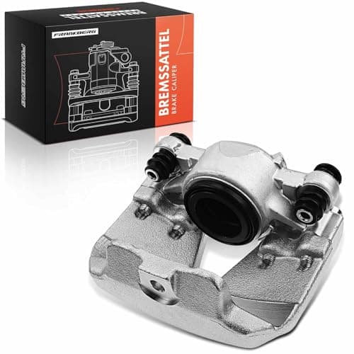 Image of Frankberg Brake Caliper Aluminium Front Left Compatible with A4 Avant 8K5 A4 8K2 A5 Sportback 8TA A5 8T3 A5 Cabriolet 8F7 Replace# 344866, 8T0615123D