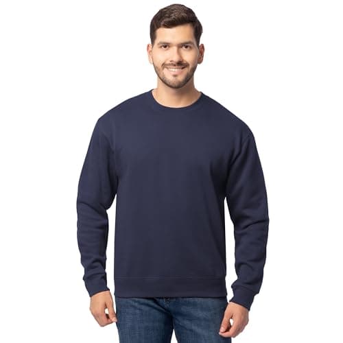 Image of Fruit of the Loom Men's Sweatshirt, Blue (Navy), XL