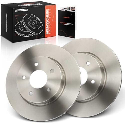 Image of Frankberg Brake Disc Set incl. 2x Discs Rear Vented Ø292mm Compatible with Leaf ZE1 X-Trail T32 T32R T32RR Koleos II HC Replace# 432064CE0A, D32064CE0A