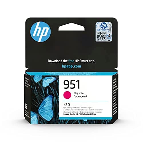 Image of HP 951 Magenta Original Ink Cartridge (CN051AE) - Works with HP OfficeJet Pro 251, 276, 8100, 8600, 8610, 8616, 8620, 8640, 276dw