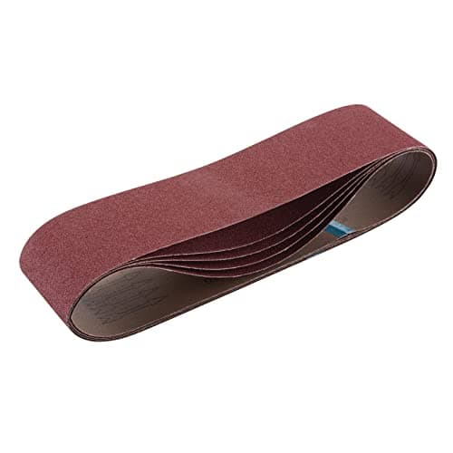 Image of Draper 09264 Cloth Sanding Belt, 100 x 915mm, 80 Grit (Pack of 5)