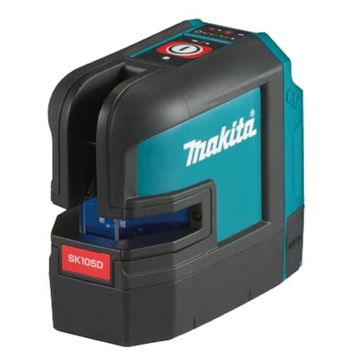 Image of Makita SK105DZ 12V Max Li-Ion CXT Red Cross Line Laser Supplied in A Carry Pouch - Batteries and Charger Not Included