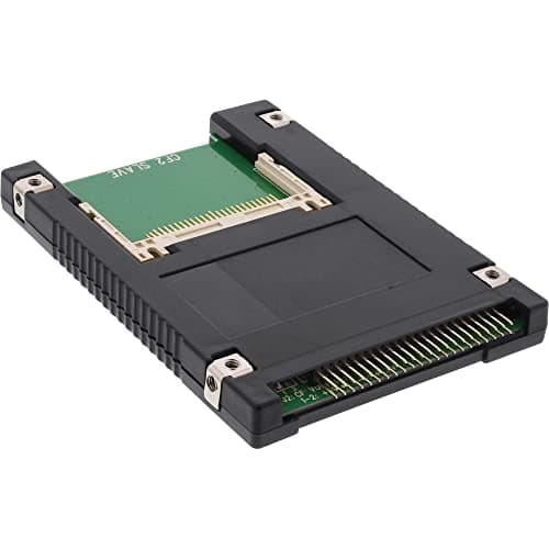 Image of 'Inline 76621I Ports Internal Card and Interface Adapter – Card adapter (CF Type II, Beige/Black, Green, Windows 2000/XP/Vista, Back, Mac, Linux, 6.35 cm (2.5)